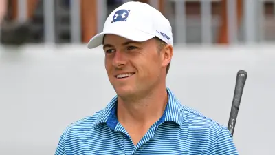 Jordan Spieth smiling