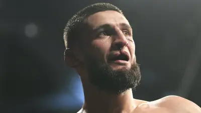 Khamzat Chimaev looking ahead.