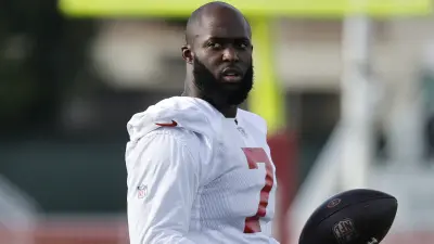 Leonard Fournette on the practice field