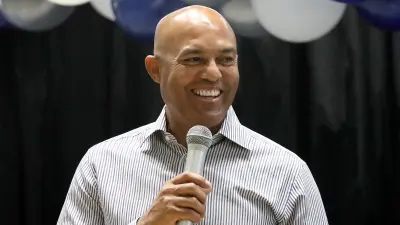 Mariano Rivera smiling