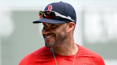 JD Martinez smiles