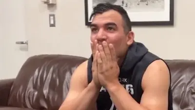 Jose Trevino reacts to being named an All-Star for the first time