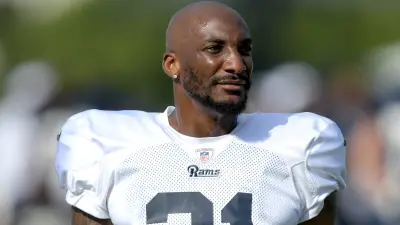 Aqib Talib on the practice field