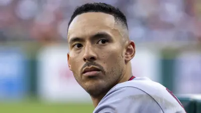 Carlos Correa looks out