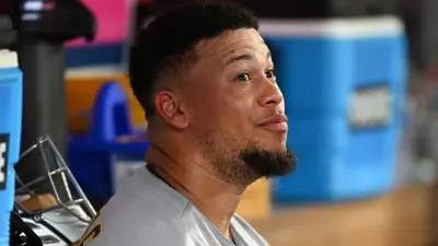Frankie Montas in the dugout