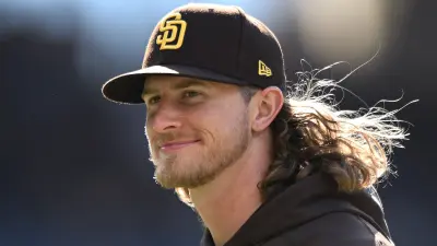 Josh Hader smiling.