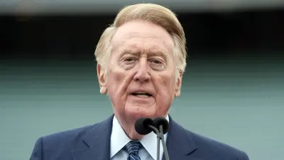 Vin Scully talking