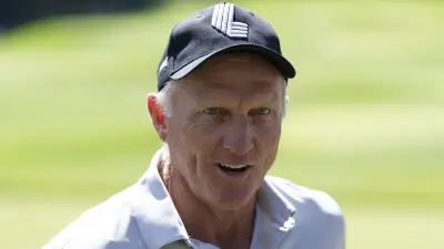 Greg Norman at a LIV Golf event