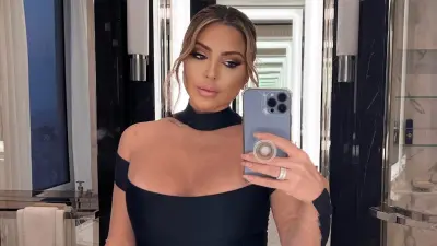 Larsa Pippen takes a selfie