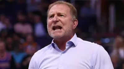 Robert Sarver shouts from the sideline