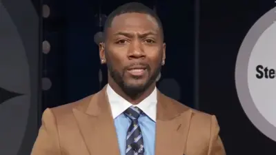 Ryan Clark on the ESPN set