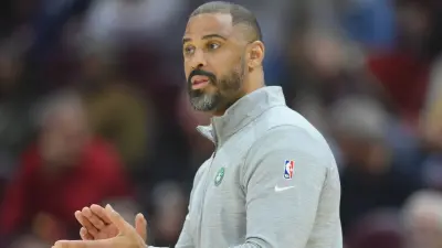 Ime Udoka claps