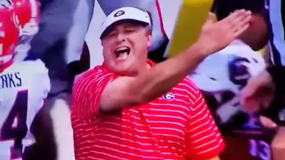 Kirby Smart signals first down
