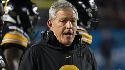 Kirk Ferentz on the sideline