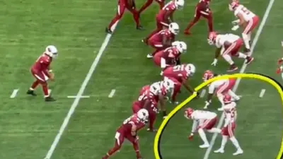 An image of the Chiefs Cardinals game