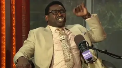 Michael Irvin gets excited