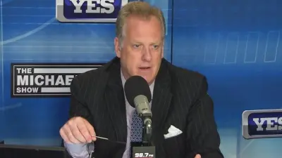 Michael Kay on the mic