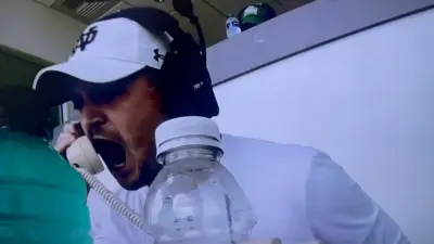 Tommy Rees yelling
