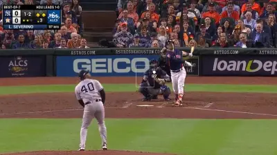 Alex Bregman hits a home run