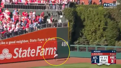 Braves inside the park HR