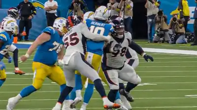 Bradley Chubb grabs Justin Herbert