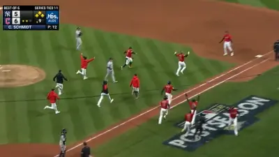 Cleveland Guardians celebrate