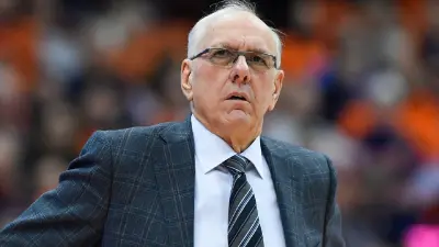 Jim Boeheim in a suit