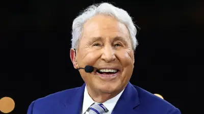 Lee Corso on set