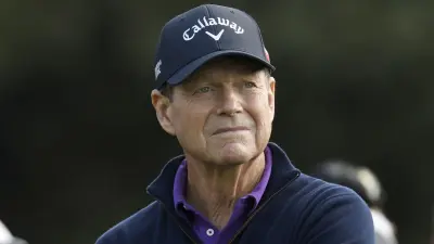 Tom Watson in a hat
