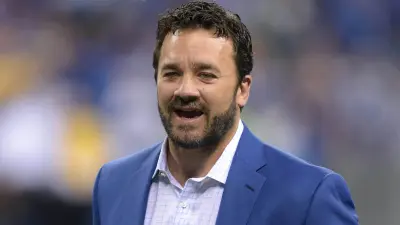 Jeff Saturday in a suit