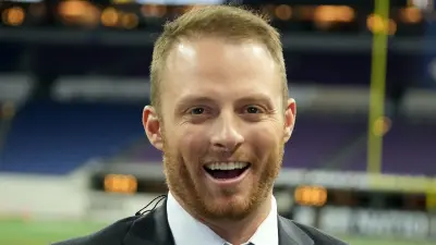 Greg McElroy smiling