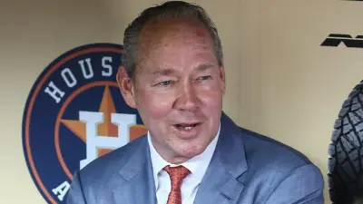 Jim Crane speaking with the media