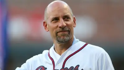 John Smoltz in his Braves uniform