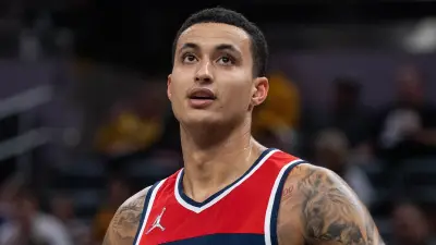 Kyle Kuzma in his Wizards uniform