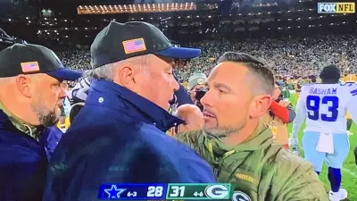 Mike McCarthy with Matt LaFleur