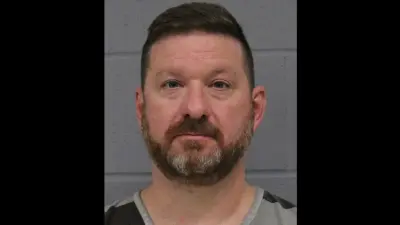 Chris Beard in his booking photo