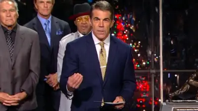 Chris Fowler in a suit