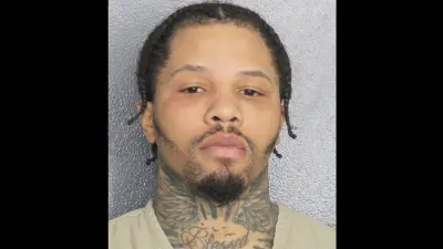 Gervonta Davis in his mug shot