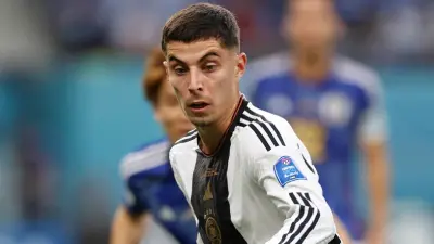Kai Havertz in his Germany uniform