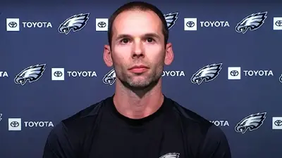 Jonathan Gannon at a press conference