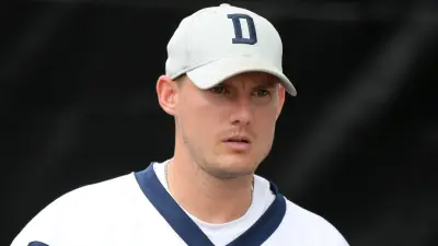 Brett Maher at training camp