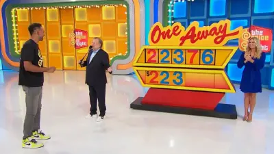 Jared Jeffries on the set of 'The Price Is Right'