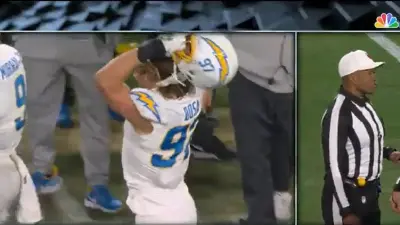 Joey Bosa ready to throw his helmet