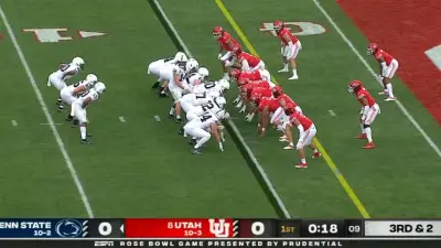 Penn State in a T formation
