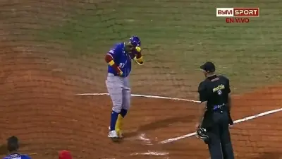 Ronald Acuna Jr dances to the plate