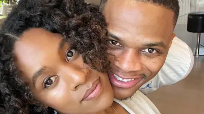 Russell Westbrook and his wife Nina