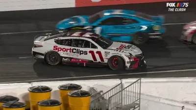 Ross Chastain bumps Denny Hamlin