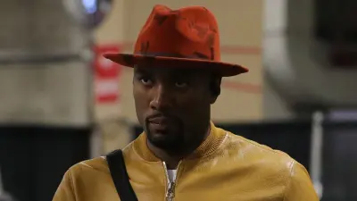 Serge Ibaka wearing a hat