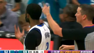Kyrie Irving has a fan ejected from a game