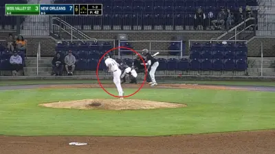 A strike call made on Davon Mims
